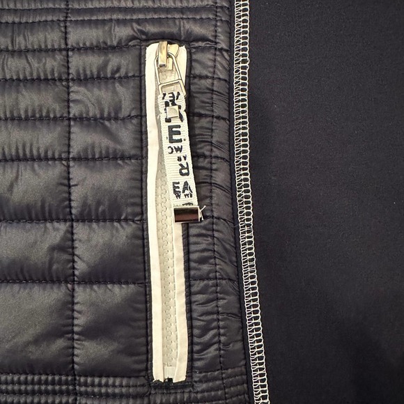 I'CONA Women's Size 10 Athleisure Hooded Jacket Navy Zip Sporty NWT - Picture 14 of 17